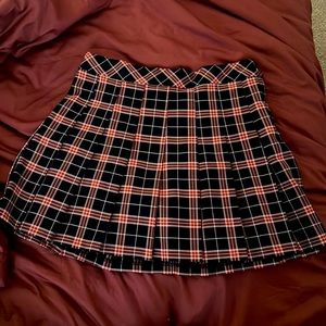 Plaid skirt